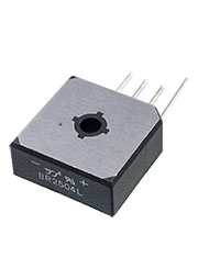 BR2504L, диодный мост 400В, 25А (BR-L)