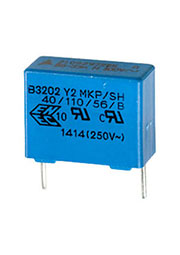 B32022A3333M, B32022A3333M000 Y2 конденсатор 33нФ 300В (=B81122A1333M)