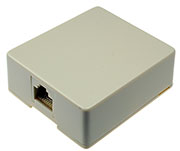 XTC-468-8C, розетка телефонная TJC-8C наружный монтаж