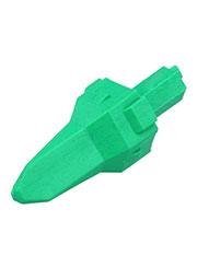 W3P, WEDGE LOCK, 3P, REC, GRN, DT