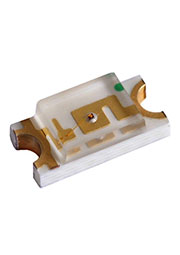 TO-3216BC-PG, Светодиод зеленый SMD 3216, 705мКд, 120 , 525нМ (Pure Green)