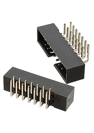 BH2-14R pitch 2.00 mm, Разъём IDC RUICHI BH2-14R наклон 2.00 мм, 14 контактов