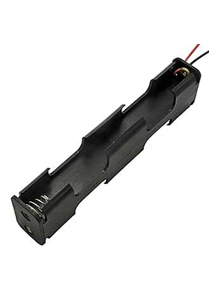 BH342 AA 2x2 (BH606), Батарейный отсек RUICHI BH342 AA 2x2 (BH606), открытый