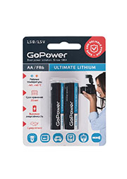 Батарейка FR6 AA BL2 Lithium 1.5В
