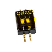 BMHP02S-CG-3F-M,  =1571983-1; = GDH02S04 Дип переключатель