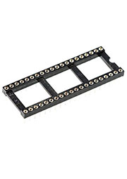 TRL-40, панелька для микросхем DIP 40 контактов шир. DS1001-01-40BT1WSF6S SCLM-40
