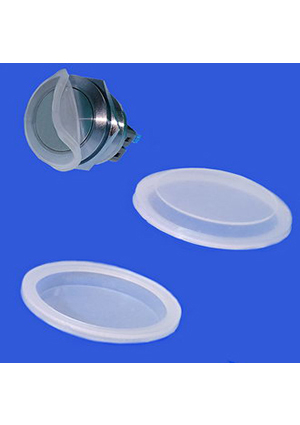 LAS2(PBS-28) D=16 mm cup, Колпачок защитный для антивандальных кнопок RUICHI LAS2(PBS-28), диаметр 1