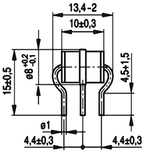 B88069X8300B502, газовый разрядник T83-A90X 10кА/10А