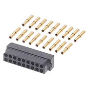 M80-8891805, Разъем питания с контаками 9