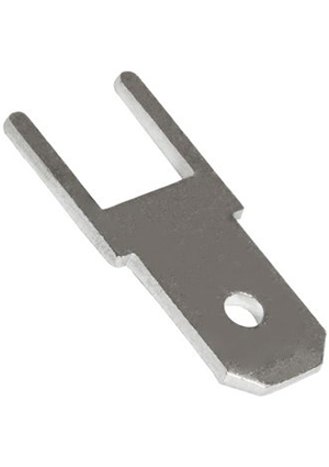 DJ610A-4.8, Клеммы ножевые (фастоны)