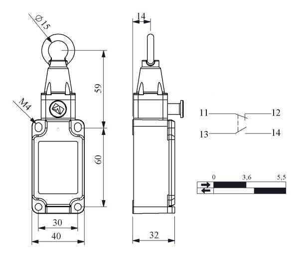 L52K23HUM112, Концевой выключатель L52K23HUM112