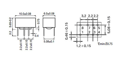 4N35, оптопара PDIP6 LiteOn